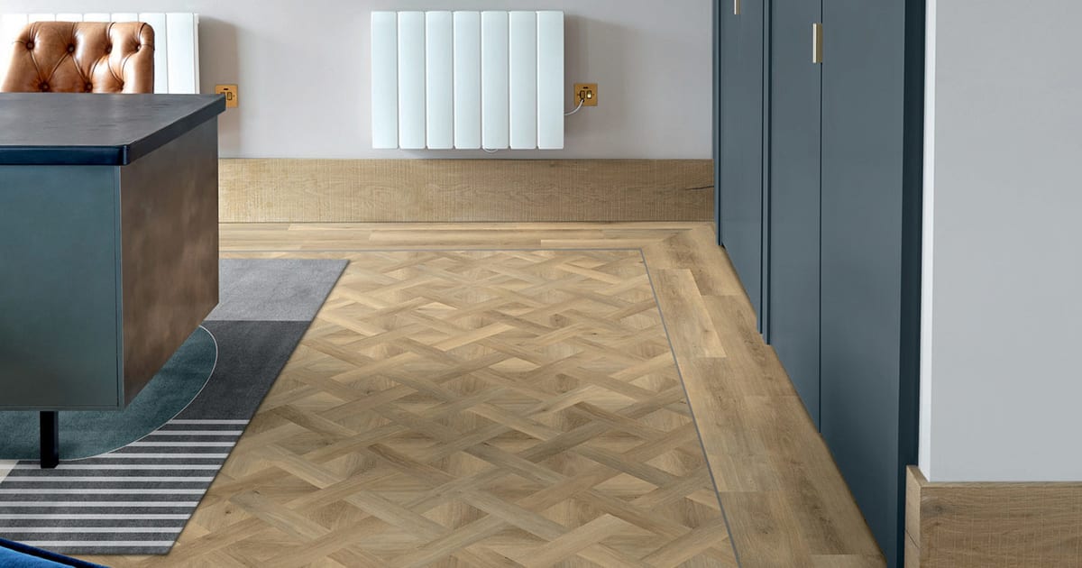 Basket Weave DC544 | An LVT Design floor for Commercial spaces